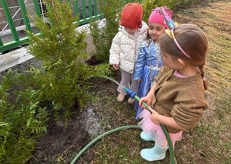 ბუნების გაკვეთილი ღია ცის ქვეშ