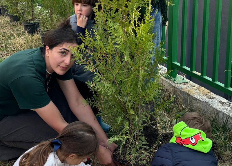 ბუნების გაკვეთილი ღია ცის ქვეშ